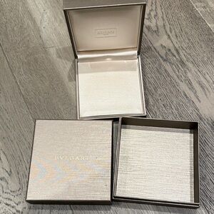 Bulgari Elegant Cream Jewelry Box